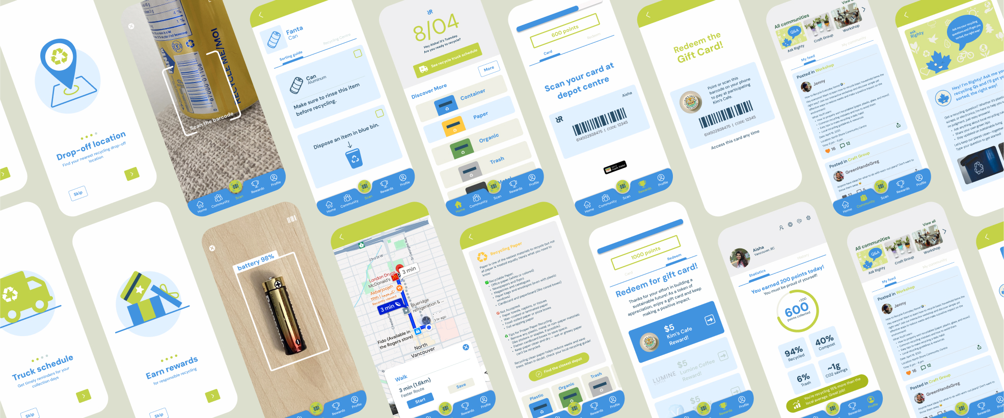 app mockups